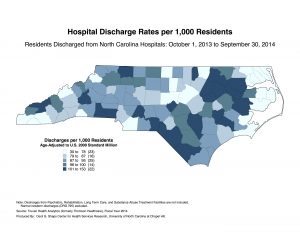 NC hospital discharge data
