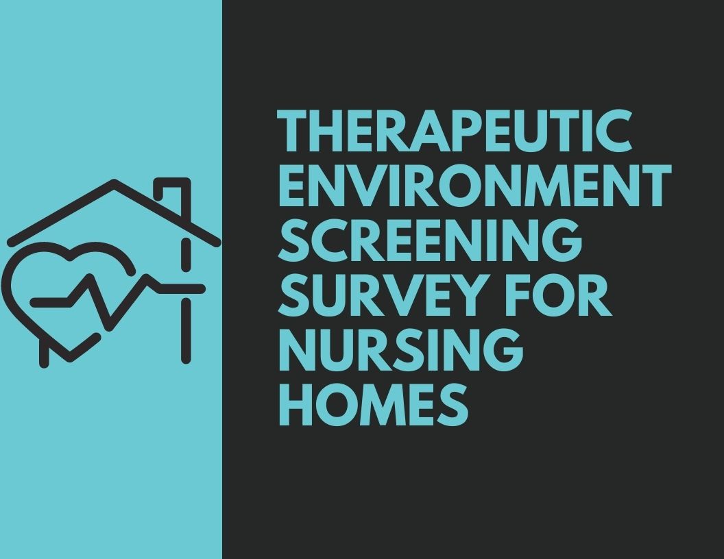 Poster of Therapeutic Environment Screening Survey For Nursing Homes website