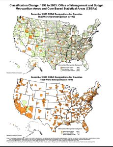 classification change map