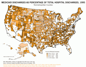 Medicare Discharges as Percent of Total Hospital Discharges