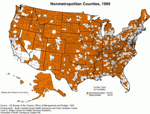 nonmetro counties