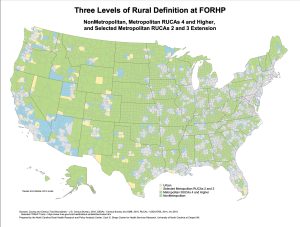Three Levels of Rural Definition at FORHP